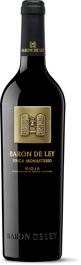 Botella de vino Barón de Ley Finca monasterio